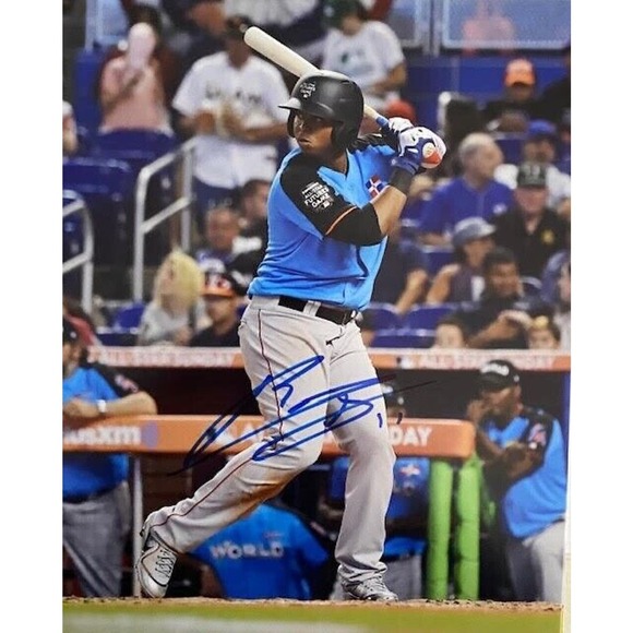 Rafael Devers Boston Red Sox Signed 8x10 Photo COA - 11